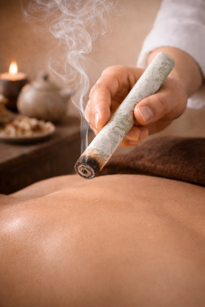 moxibustion